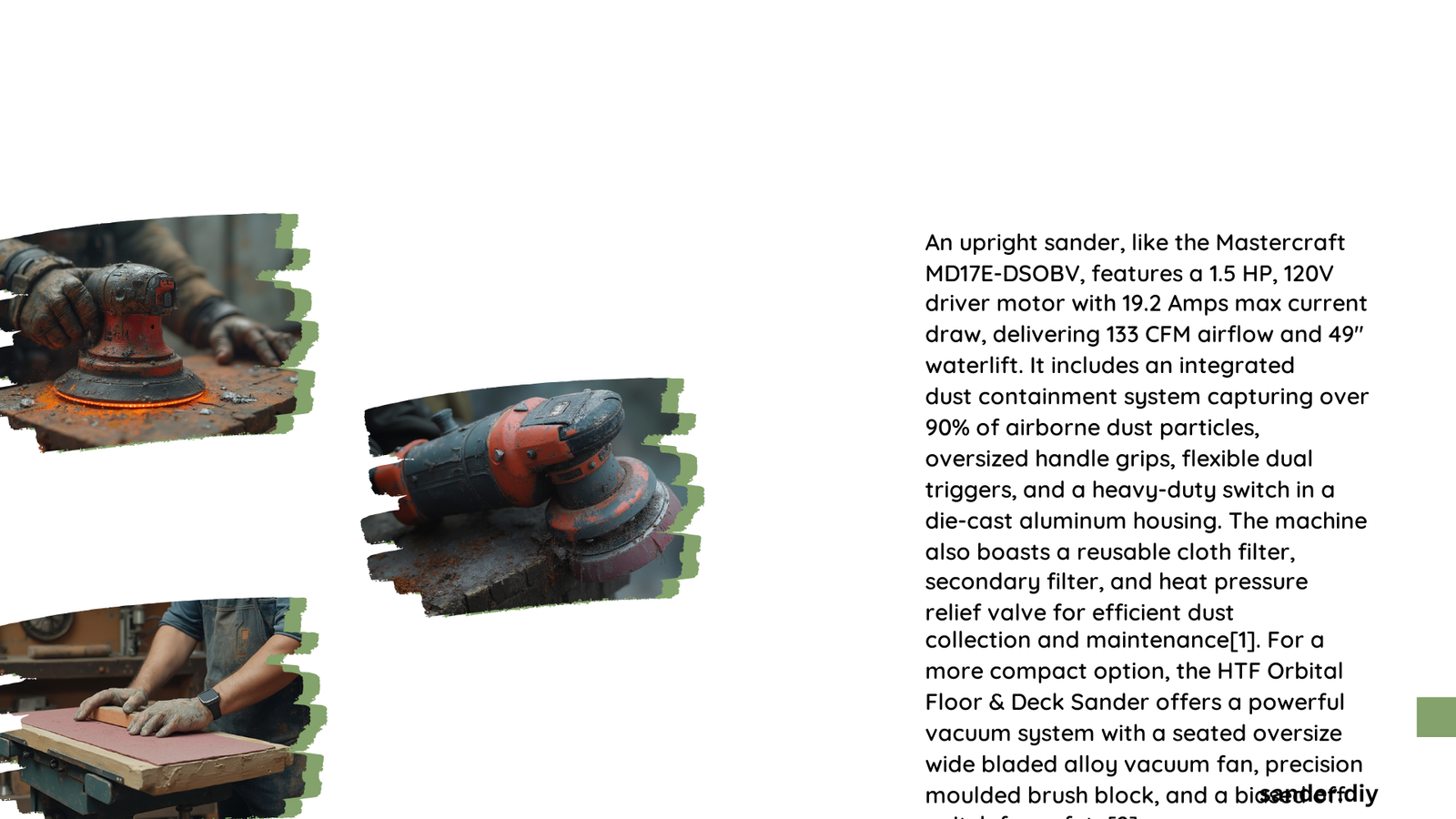 upright sander